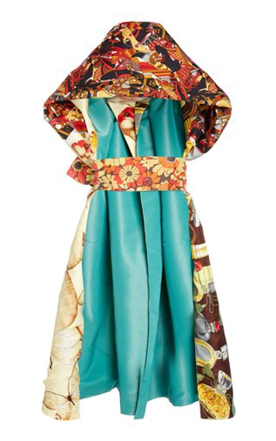 Shop Rianna + Nina One Of A Kind M'o Exclusive Printed Silk Stole In Multi
