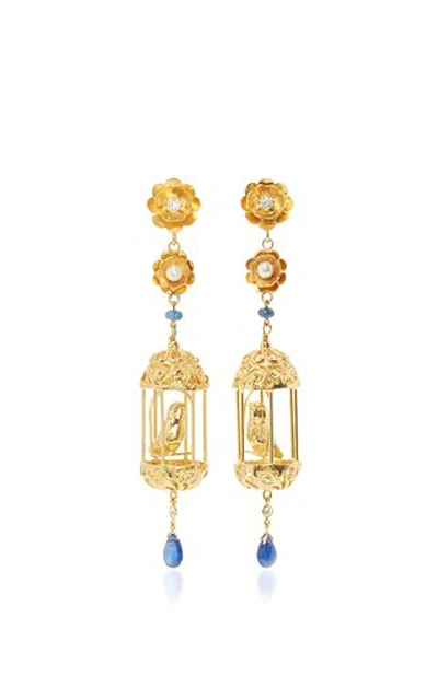 Shop Of Rare Origin Exclusive Gold Aviary Classic Earrings