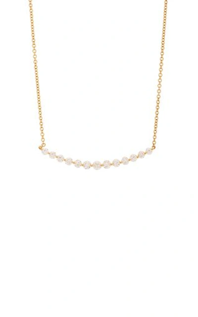 Shop Anita Ko Crescent 18k Gold Diamond Necklace
