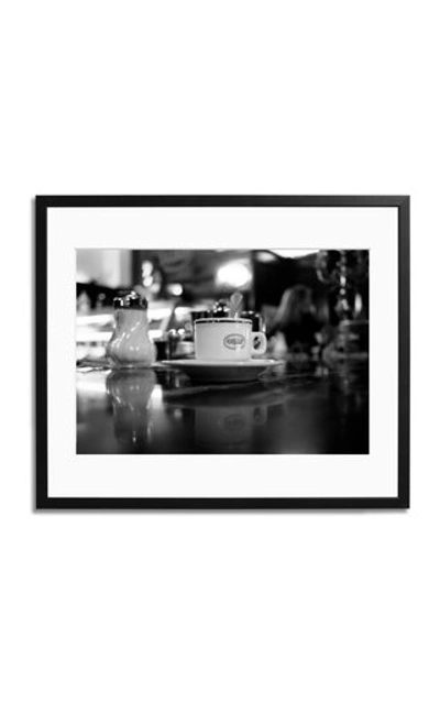 Shop Sonic Editions Caffe Gilli Framed Photography Print In Black