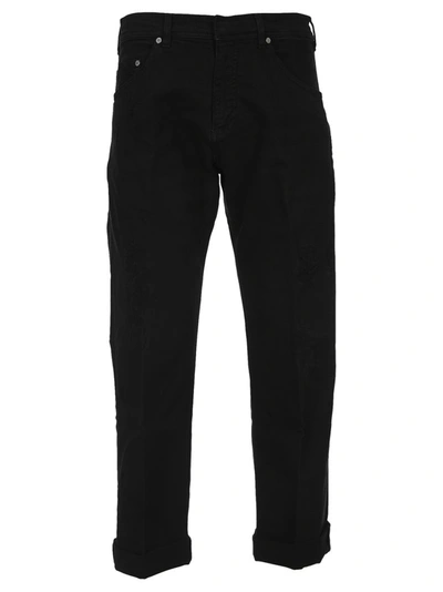 Shop Neil Barrett Neill Barrett Straight In Black