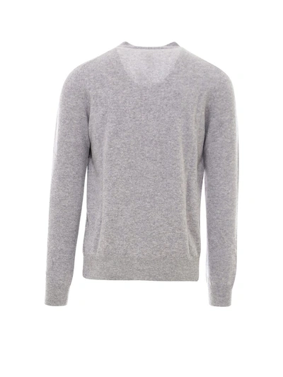 Shop Comme Des Garçons Shirt Patchwork Cardigan In Grey