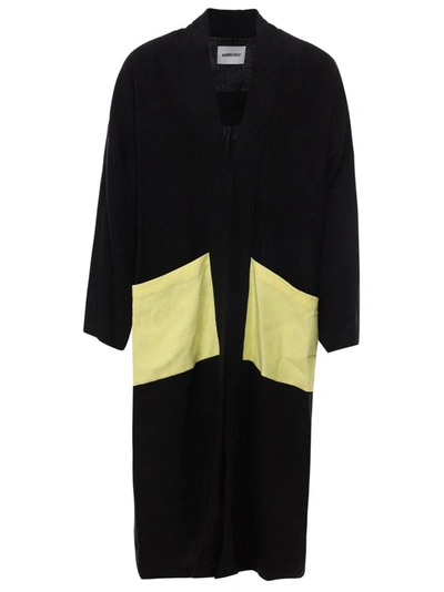 Shop Ambush Kimono Long Overshirt In Black