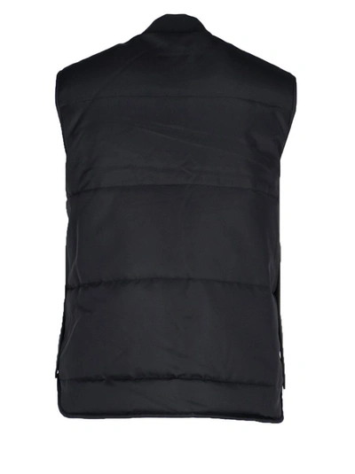 Shop Heron Preston Logo Patch Vest In Black