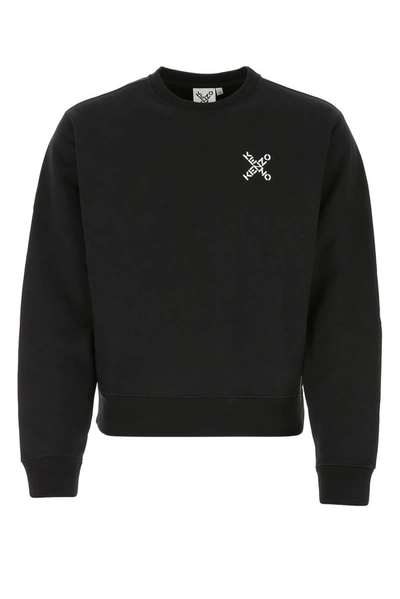 Shop Kenzo Sport Little X Sweatshirt In Black