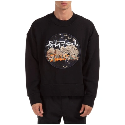 Shop Palm Angels Desert Skull Sweatshirt In Black