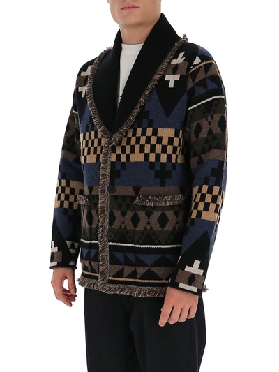 Shop Alanui Seattle Sound Cardigan In Multi