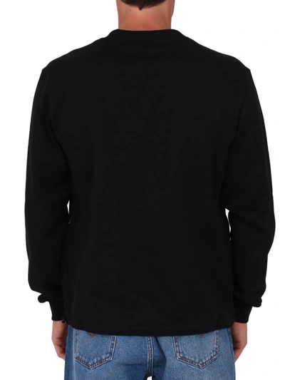 Shop Dolce & Gabbana Dg Logo Print Sweatshirt In Black
