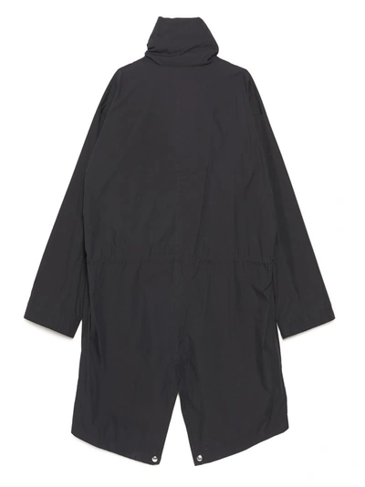 Shop Helmut Lang Reversible Parka Coat In Black