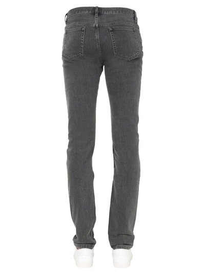 Shop Apc A.p.c. Straight Leg Jeans In Grey