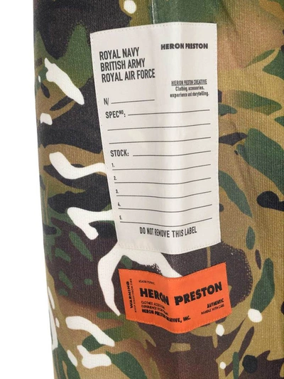 Heron Preston Camouflage Print Track Trousers In Multicolour 