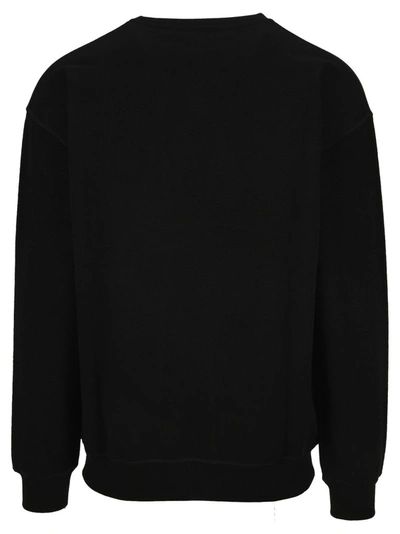 Shop Jw Anderson Logo Embroidered Sweatshirt In Black