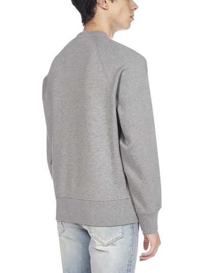 Shop Moncler Grenoble Logo Patch Sweatshirt In Grey