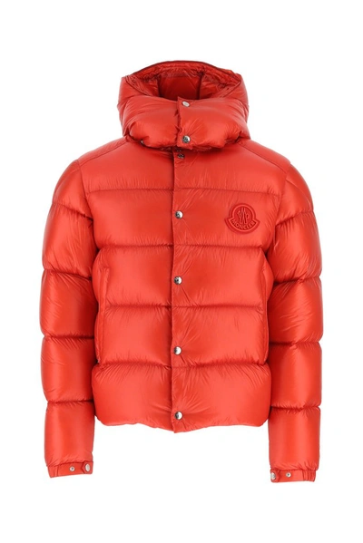 Moncler Tarnos Quilted Down Jacket In Red | ModeSens