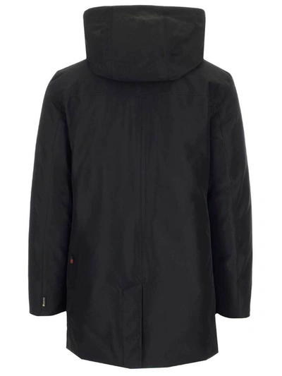 Woolrich Gtx Urban Coat Off Black | ModeSens