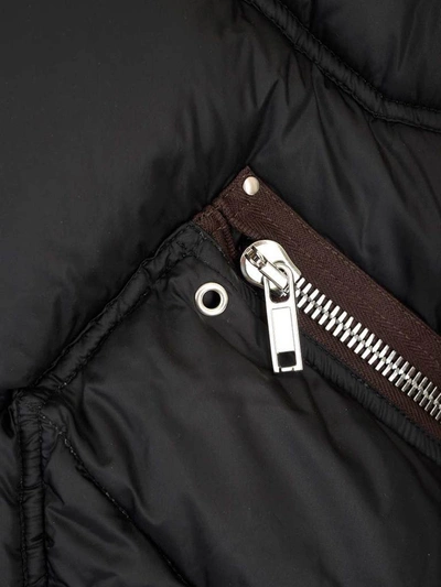 Shop Rick Owens Oversize Down Jacket In Black