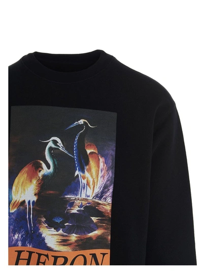 Shop Heron Preston Times Sweatshirt In Black