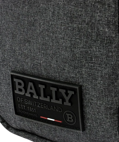 Shop Bally Rhudi Backpack In Grey
