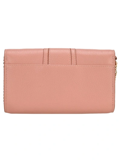 Shop See By Chloé Hana Chain Wallet In Pink