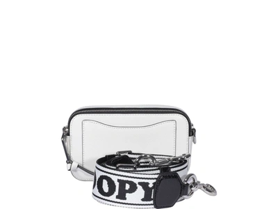 Shop Marc Jacobs X Peanuts The Snapshot Bag In White