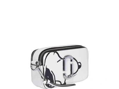 Shop Marc Jacobs X Peanuts The Snapshot Bag In White