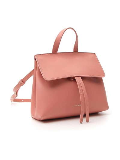 Shop Mansur Gavriel Mini Mini Lady Bag In Pink
