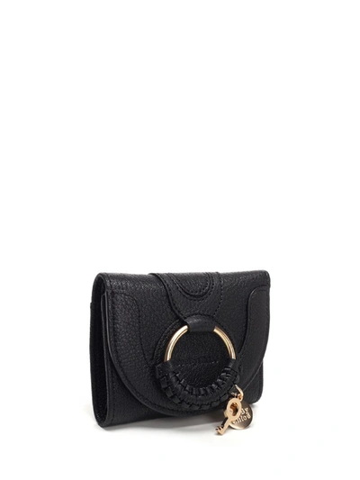 Shop See By Chloé Hana Trifold Wallet In Black