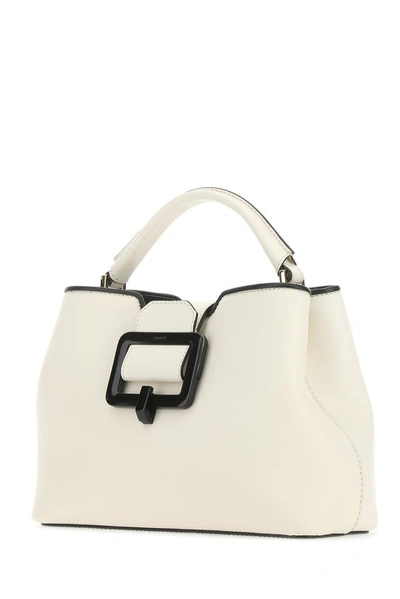 Shop Bally Jorah Top Handle Bag In White