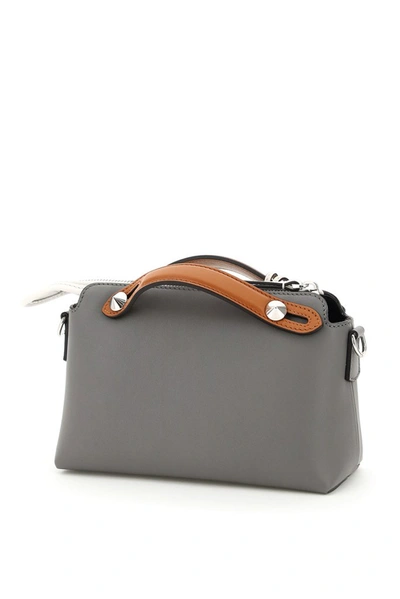 Shop Fendi By The Way Mini Tote Bag In Grey