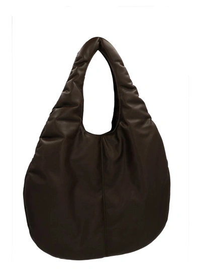 Shop Low Classic Padding Bag Shoulder Bag In Brown