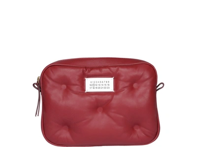 Shop Maison Margiela Glam Slam Small Box Shoulder Bag In Red