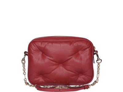 Shop Maison Margiela Glam Slam Small Box Shoulder Bag In Red
