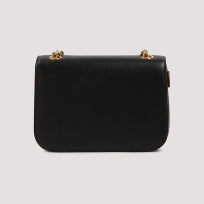 Shop Lanvin Swan Box Small Chain Bag In Black