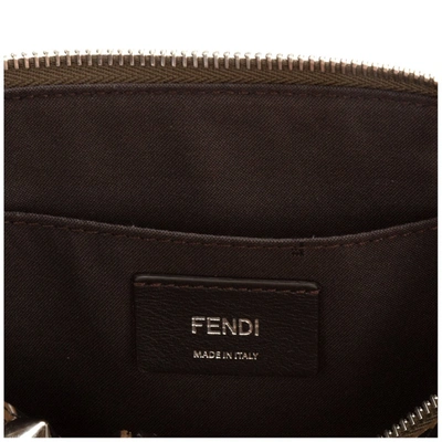 Shop Fendi By The Way Mini Boston Bag In Brown