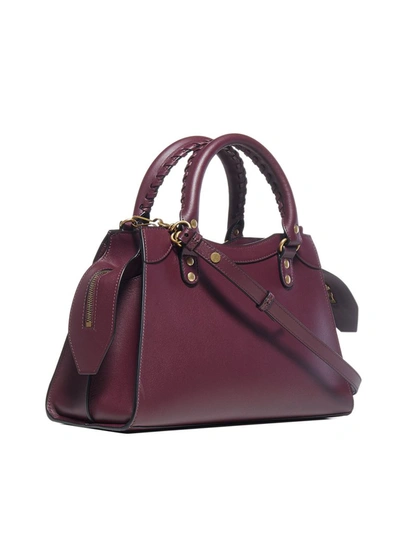 Shop Balenciaga Classic Small Top Handle Bag In Red
