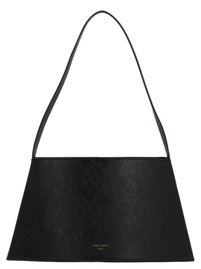 Shop Low Classic Curve Shoulder Bag In Black