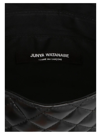 Shop Junya Watanabe Quilted Shoulder Bag In Black