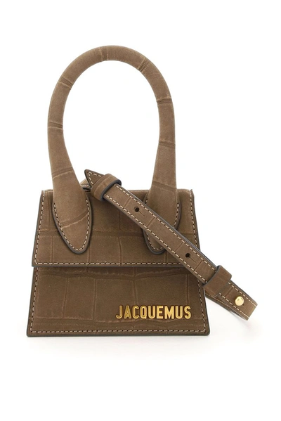 Shop Jacquemus Le Chiquito Mini Handbag In Brown