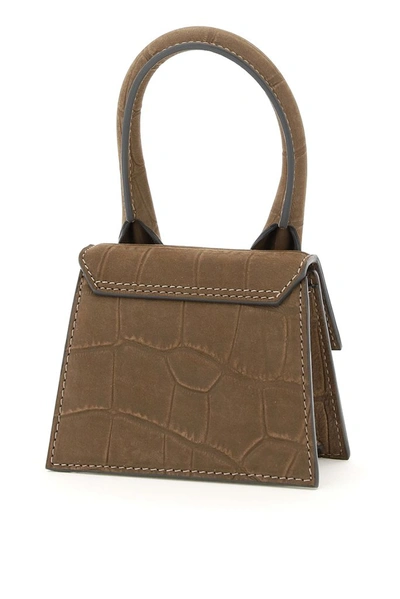 Shop Jacquemus Le Chiquito Mini Handbag In Brown