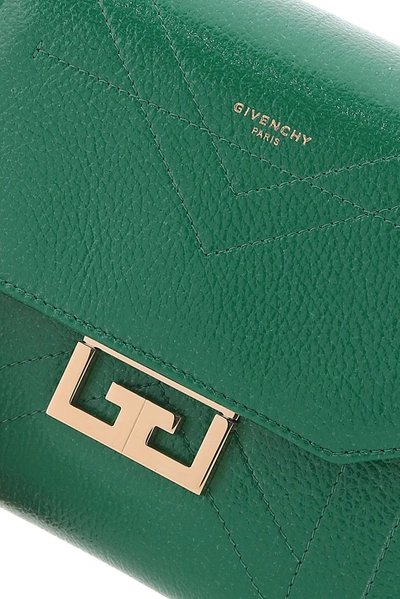 Shop Givenchy Eden Small Shoulder Bag In Green