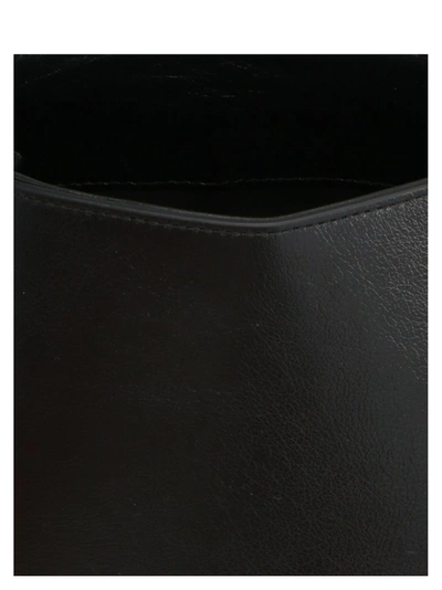 Shop Low Classic Mini Curve Bucket Bag In Black