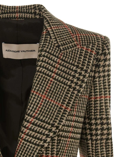 Shop Alexandre Vauthier Houndstooth Single In Multi