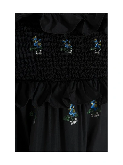 Shop Cecilie Bahnsen Milka Dress In Black