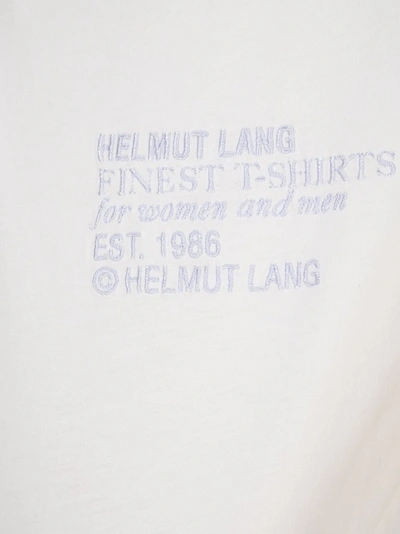 Shop Helmut Lang Logo Baby T In White