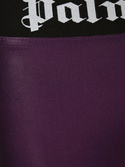 Shop Palm Angels Sport Leggings In Purple