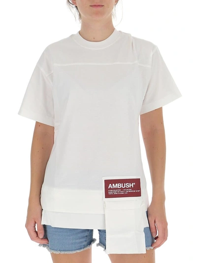 Shop Ambush Waist Pocket T In White