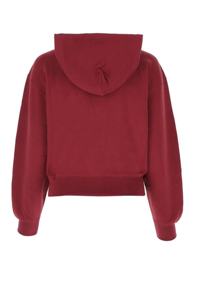 Shop Kenzo Tiger Crest Hoodie In Red