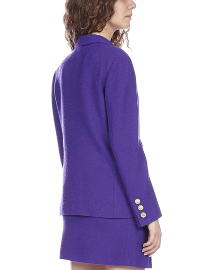 Shop Alessandra Rich Double In Purple