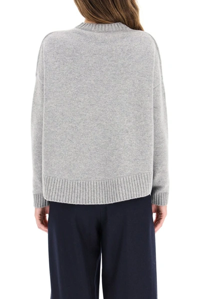 Shop Weekend Max Mara Alpe Sweater In Grey