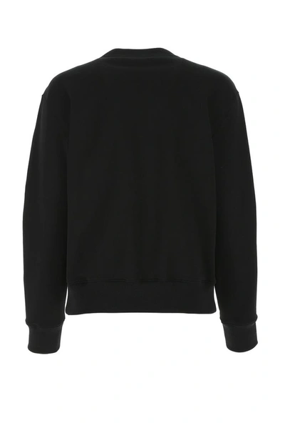 Shop Versace Gv Signature Medusa Sweatshirt In Black